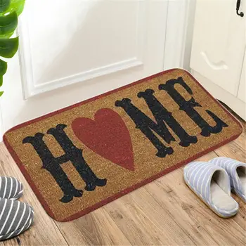 

Rectangle Non-Slip Home letter Print Doormats Rectangle Non-Slip Door Mat Bedroom Kitchen Entrance Print Floor Mat Door Mats 3