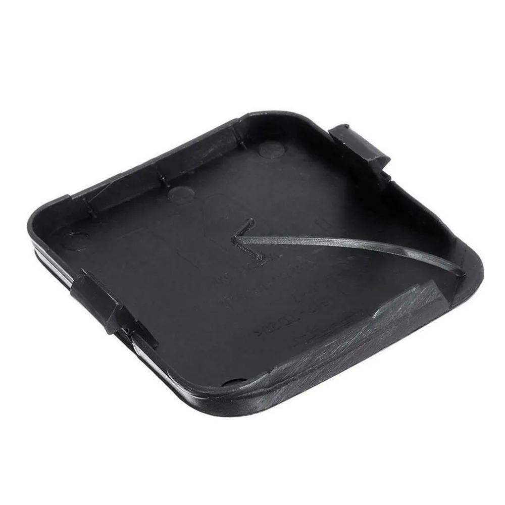 2x Car Front Bumper Tow Hook Eye Cover Black Cap For Toyota RAV4 2009-2012