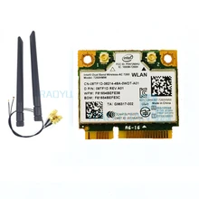 AC карта для intel Двухдиапазонная Беспроводная-AC7260 7260HMW 7260AC 7260HMWAC 867 Мбит/с+ Bluetooth 4,0 Половина мини PCI-e беспроводная wifi карта