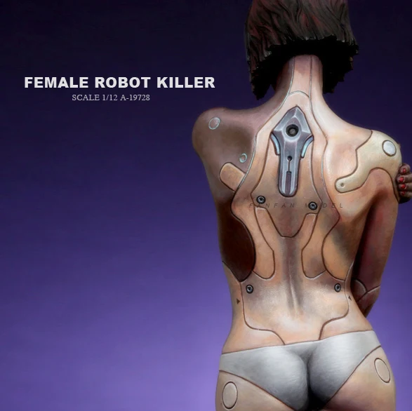 Cena 1 12 żywica zestawy Mipai inteligentny bionic kobiet mechaniczne zabójca kod bezbarwny i samodzielnego montażu A 19728