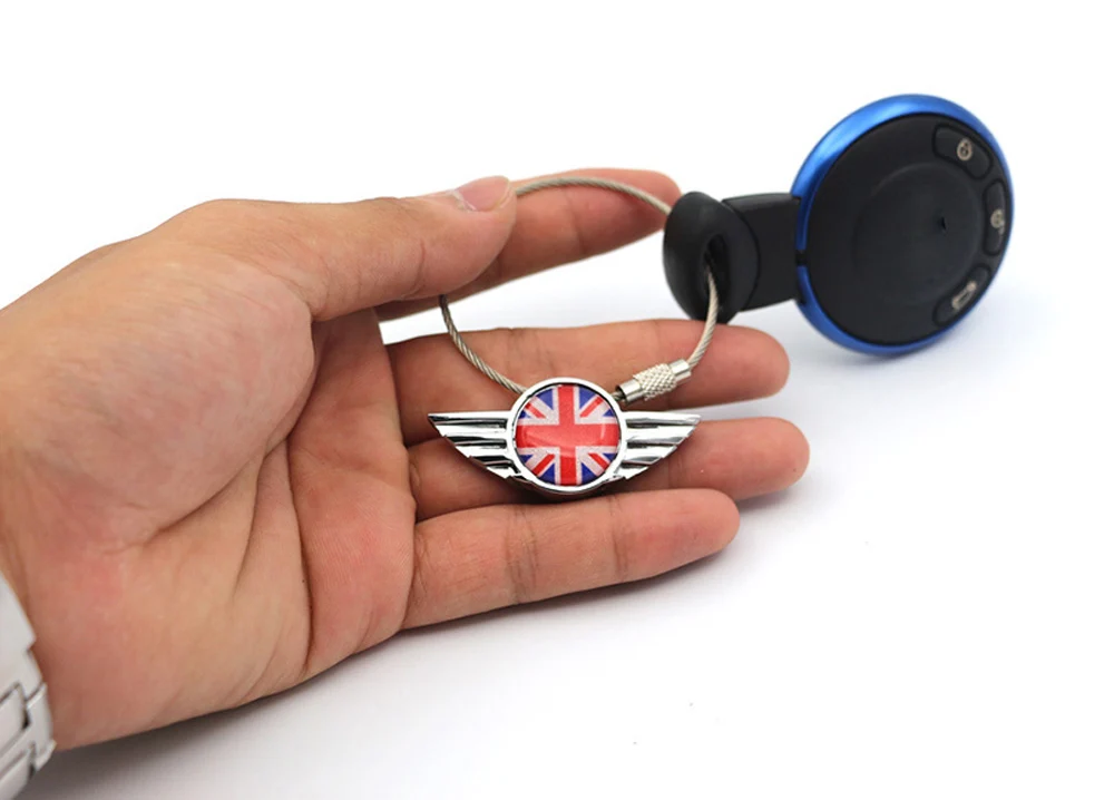 Автомобильный Стайлинг для брелок Mini Cooper, брелки с кольцом, JCW S One R50 R53 R55 R56 R57 R60 R61 F54 F55 F56 F57 F60 автомобильные аксессуары