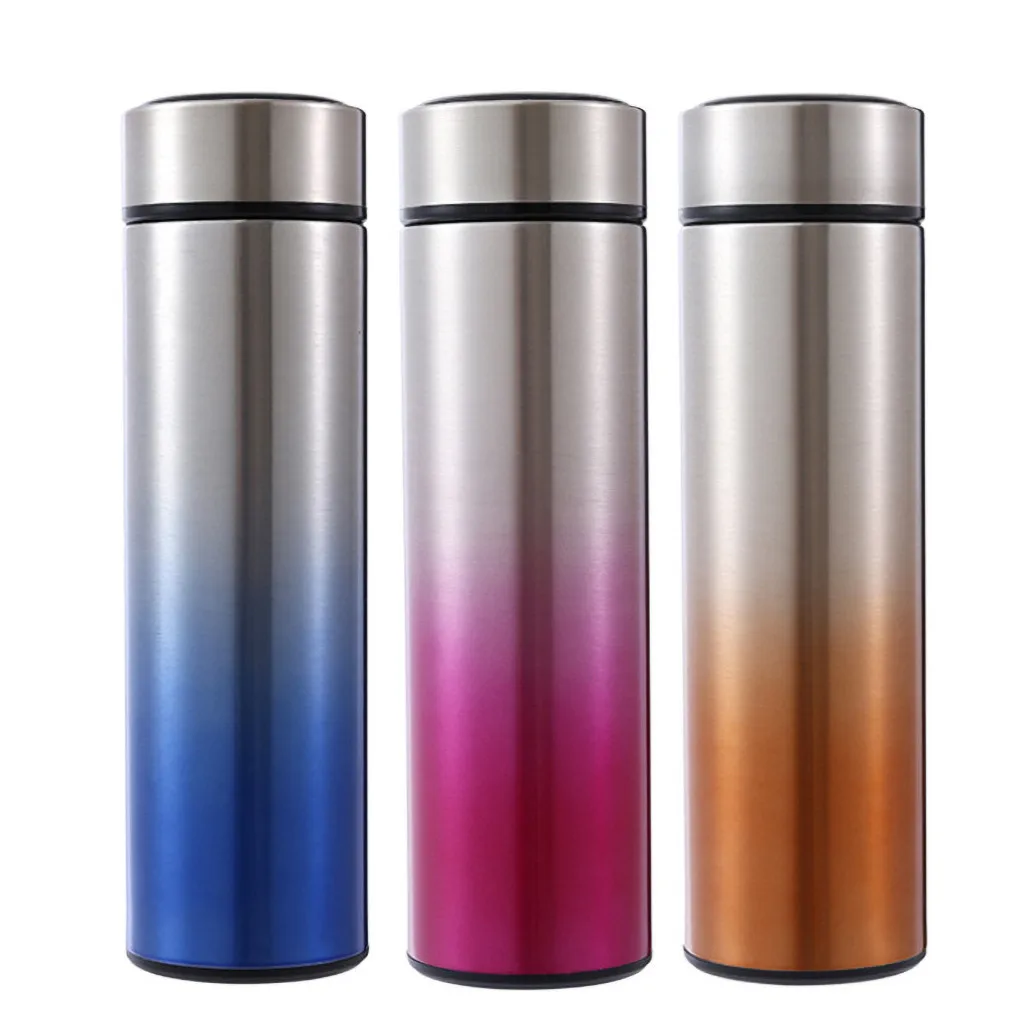 Outdoor Sport Hiking Climping Drinking Bottle Christma Gift Gradual Vacuum Stainless Steel Vacuum Flask Large Capa Free Shipping