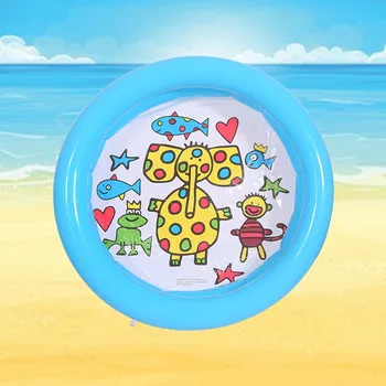 

Summer baby swimming pool Round play pool inflatable pool lovely animal printed bottom child Play Ball Pool kid Toys 65*65cm