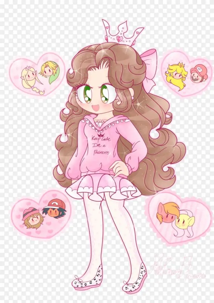 png艺术公主艺术家-粉红公主图片