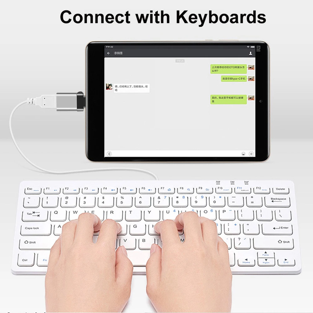 USB адаптер Type C на 3 0 конвертер универсальный кабель для зарядки и синхронизации