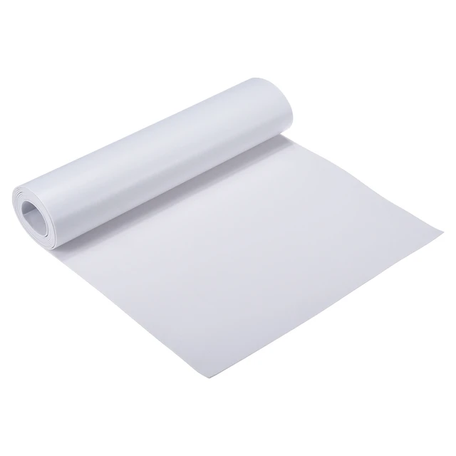 1mm Thick EVA Foam Sheets Roll Spone Foam Craft EVA Sheets White Self  Adhesive Back DIY