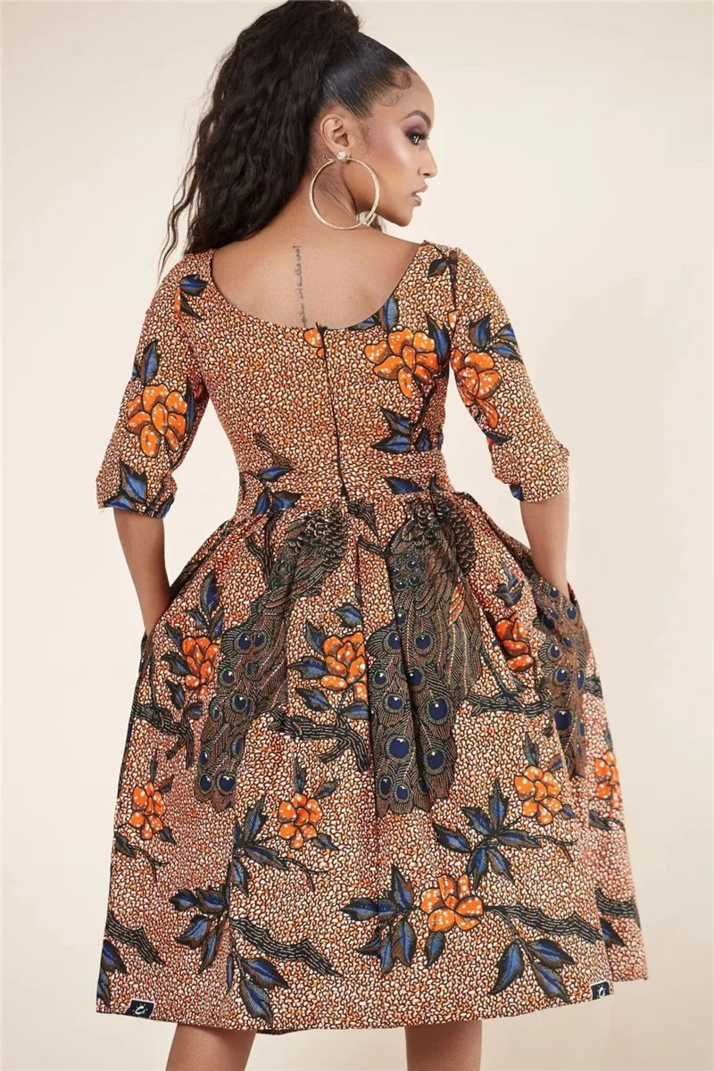 African Dashiki Print Ankara Dress Women Party African Dresses For Women Vintage Elegant Dress African Clothes American Clothing 13 African Dashiki Print Ankara Dress Women Party African Dresses For Women Vintage Elegant Dress African Clothes American Clothing