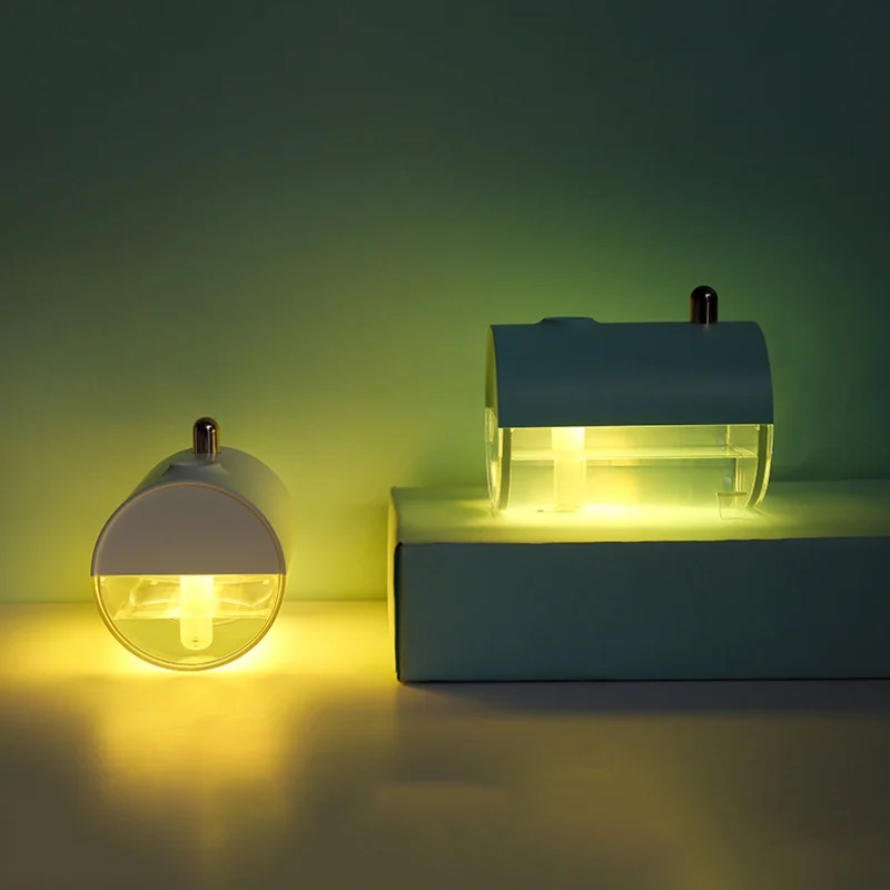 

Mini Boat Air Humidifier USB Aromatherapy Oil Diffuser Lamp Light Mist Maker Ultrasonic Humidification For Home Office Car