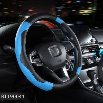 

Microfier Leather Sport Car Steering Wheel Covers Case Auto Interior Accessories For BMW Mazda 6 Mercedes Nissan Pajero Lexus