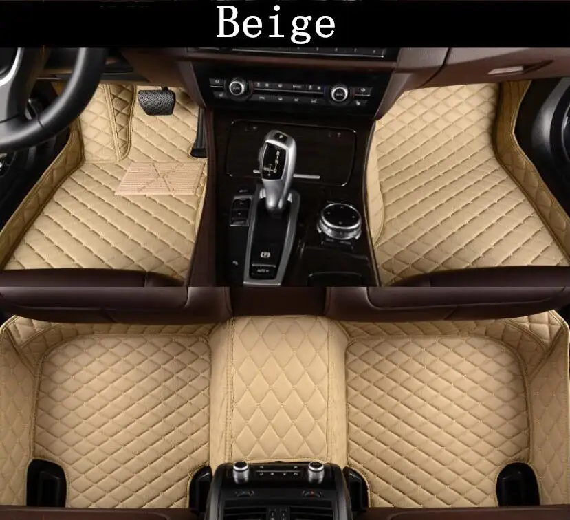 Автомобильные 3D роскошные кожаные автомобильные коврики для 07-11 Toyota Avalon 2007 2008 2009