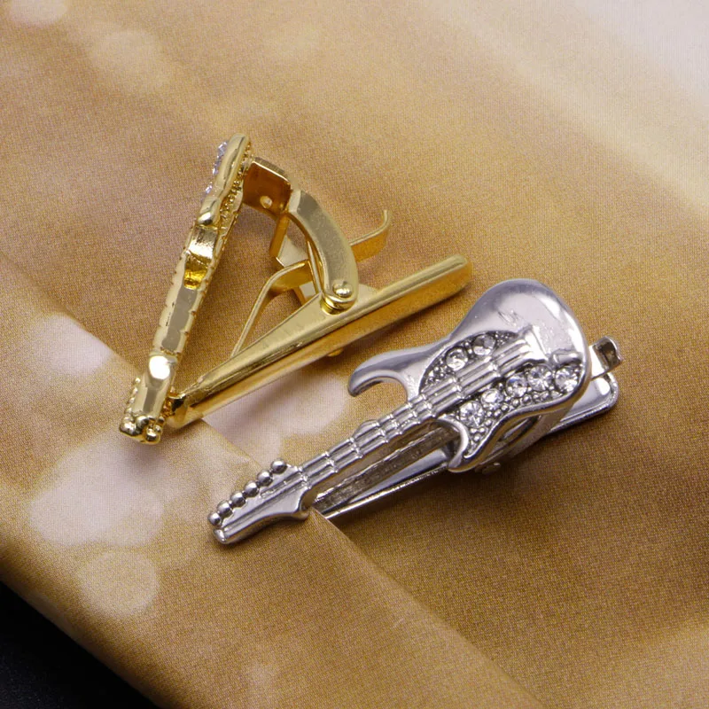 Stylish Men Vintage Tie Clip Necktie Bar Clasp Guitar Glasses Anchor | Украшения и аксессуары