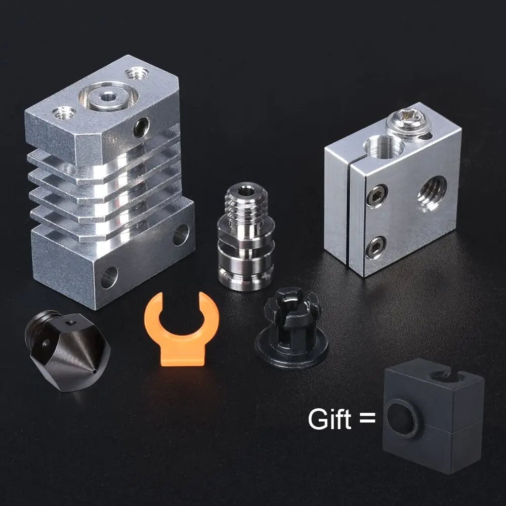 Обновленный комплект Swiss CR10S PRO Hotend прецизионный титановый Теплоизоляционный