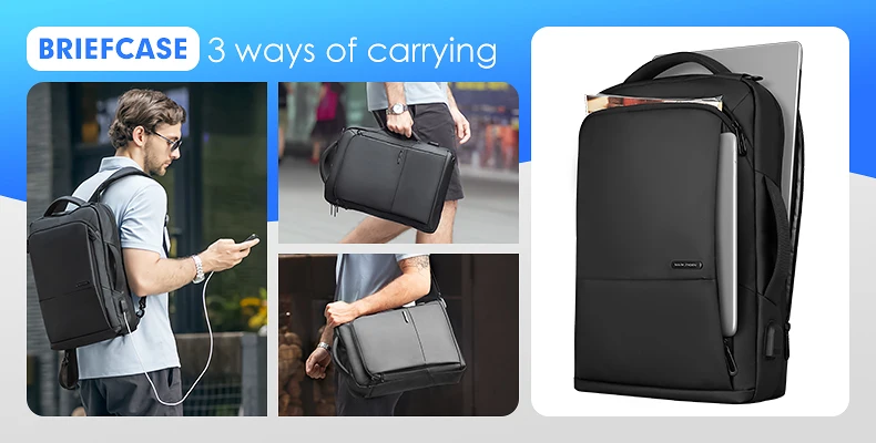 Mark Ryden Man рюкзак подходит 17 дюймов ноутбук USB подзарядка многослойная космическая дорожная мужская сумка Анти-Вор Mochila