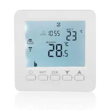 16A 90-240VAC WiFi умный электрический нагревательный термостат комнатный регулятор температуры для Alexa Echo Google Home IFTTT