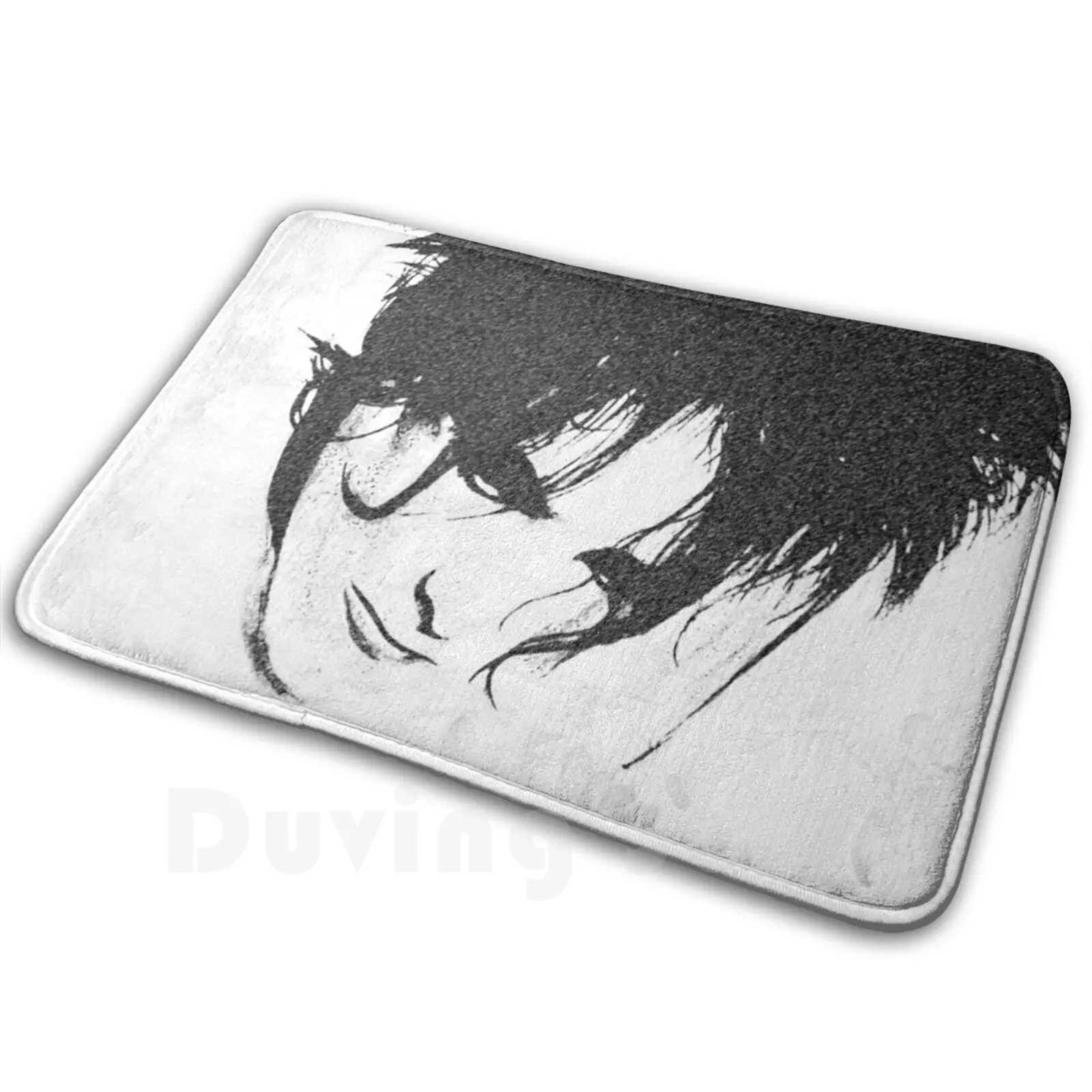 Smith Carpet Mat Tappeto Cuscino Morbido The Cure Robert Smith Band Music Uk Dark Post Punk New Vawe Ninna Nanna Sadness