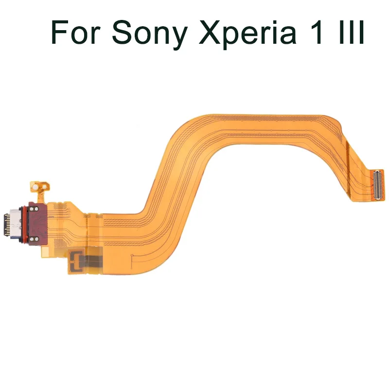 For Sony Xperia 1 Charging Port Flex Cable Mobile Phone Replacement Parts for Xperia 1 II/Xperia 1 III