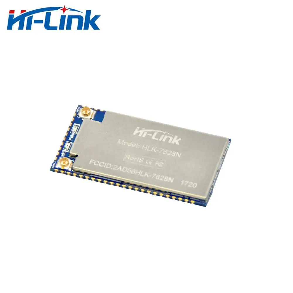 Бесплатная доставка Hi Link Φ MT7628N чипсет модуль Wifi маршрутизатор Openwrt с 2 антеннами