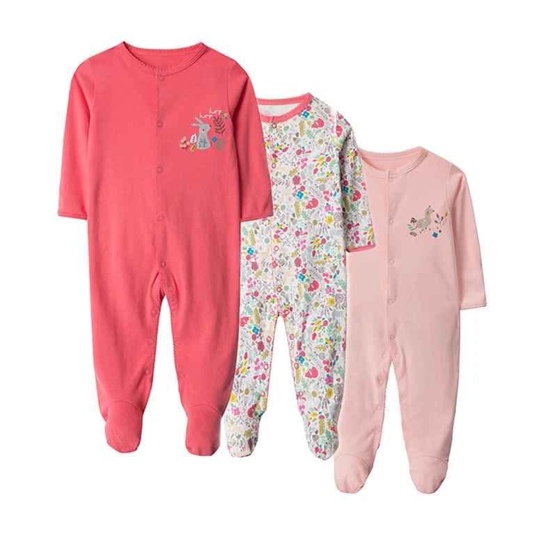 Для маленьких мальчиков комбинезон для сна с мультипликационным принтом дракон детские комбинезоны с печатью спортивный костюм для новорожденных; хлопковые пижамы с длинными рукавами для детей 0-12 месяцев, комбинезон, детская одежда - Цвет: 5