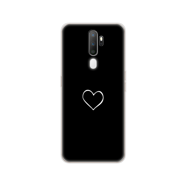 For Oppo A9 A5 2020 Case Soft TPU Phone Shell Back For OPPOA9 OPPOA5 A 9 Coque A 5 Cover Silicon Protective Funda 6.5" cat