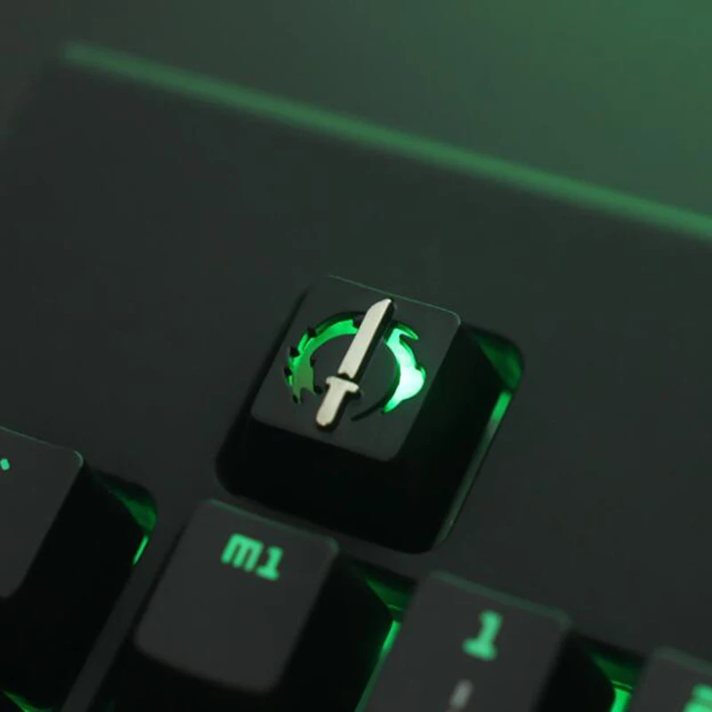 Jogos e Anime Teclas do Teclado Mecânico para a Personalização para Teclado Zinco-alumínio Chave Mecânico r4 Altura 1 Pcs Cap - Imagem 4