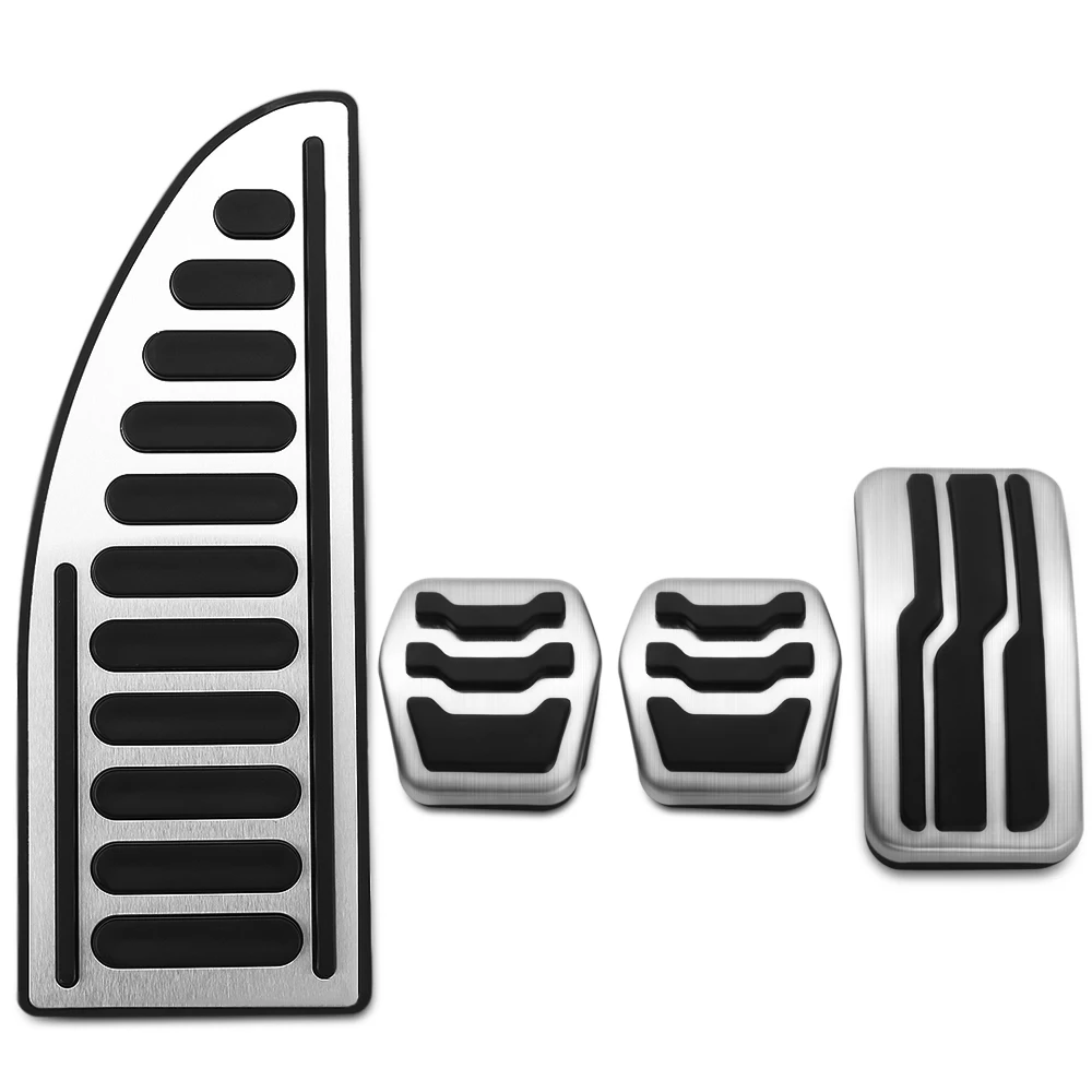 Car Styling Pedaliera Cover Per Ford Focus Kuga Escape Escort C-Max S-Max Mondeo Fusion Mk4 Per Mazda3 Per Lincoln Mkc