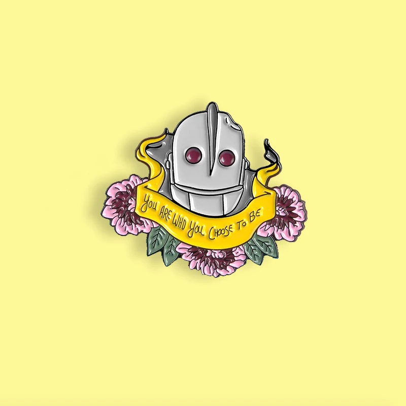 Железный Гигантский булавка робот искусство мультфильм икона цитаты фильмы