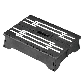 

Portable Help Step Folding Riser Step Stool - Black