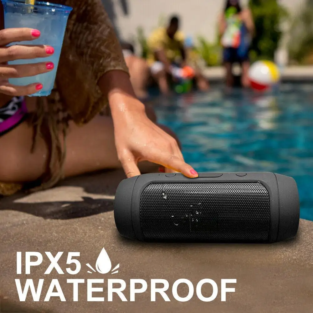 HobbyLane Mini Wireless Bluetooth 4.2 Speaker Wireless Portable Outdoor Speaker Stereo Bass Loudspeaker USB TF FM Radio d29