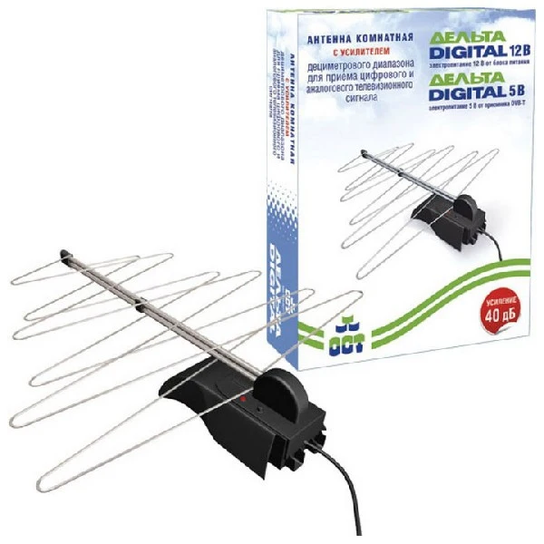 ТВ антенна DELTA Digital 12 V (К131А.03) | Электроника