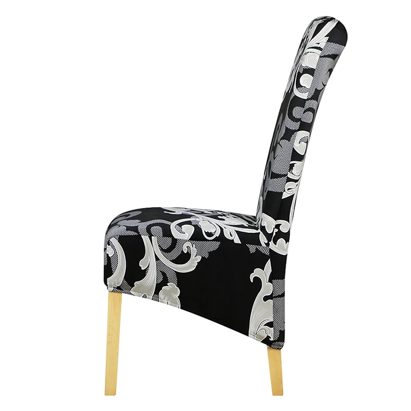 Large Size long back Chair Cover King high back Spandex Fabric Chair