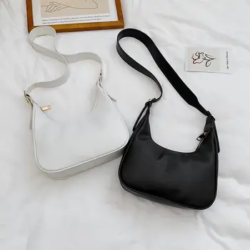 

Women Solid Color PU Leather Crossbody Bag Female Leisure Travel Daily Zipper Shoulder Handbag Shopping Single Messenger bag