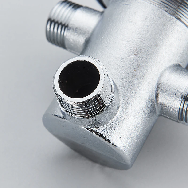 Brass Thermostatic Mixer Shower System Water Temperature Control Faucet Control Valve Bathroom Faucet Valve G1/2 faucet valve thermostatic mixing valve