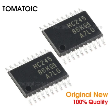 

10PCS SN74HC245PWR TSSOP20 SN74HC245 74HC245 / HC245 TSSOP-20 Octal Bus Transceiver
