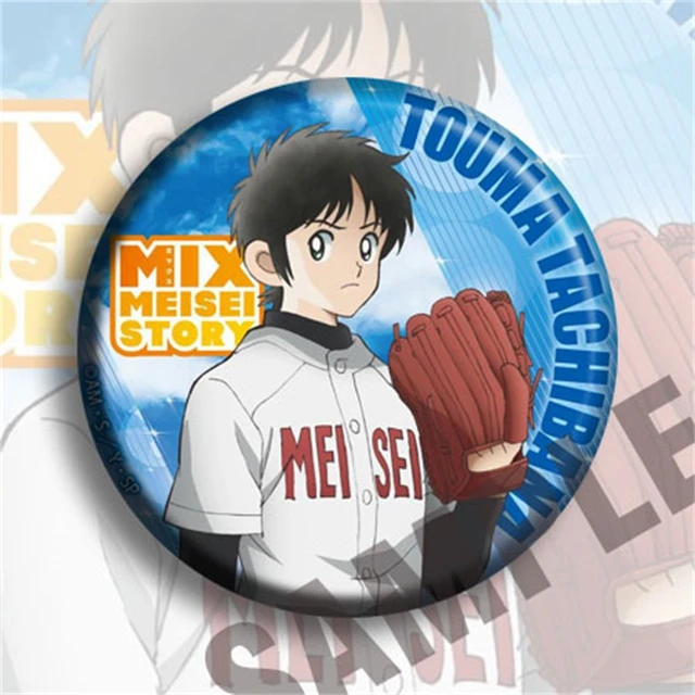 MIX MEISEI STORY Souichirou Tachibana Touma Tachibana Otomi insignia Anime  Cosplay disfraz Garniture Itabag Bedge botón broche Pin - AliExpress