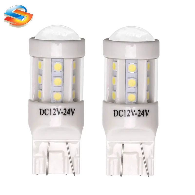 YSY 2 шт. T20 W21W 7440 светодиодный лампы 18SMD 3030 чип Автомобильный Резервное копирование