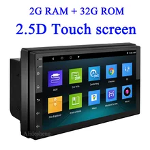  2 DIN 7'' Android Car radio Navigation GPS Multimedia Player 7 inch 2.5D touch screen stereo audio video player 2din Auto radio 