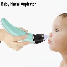 Детский очищающий носовой аспиратор, Электрический Очиститель носа, очиститель для новорожденных, оборудование для нюхания, безопасный гигиенический аспиратор для носа