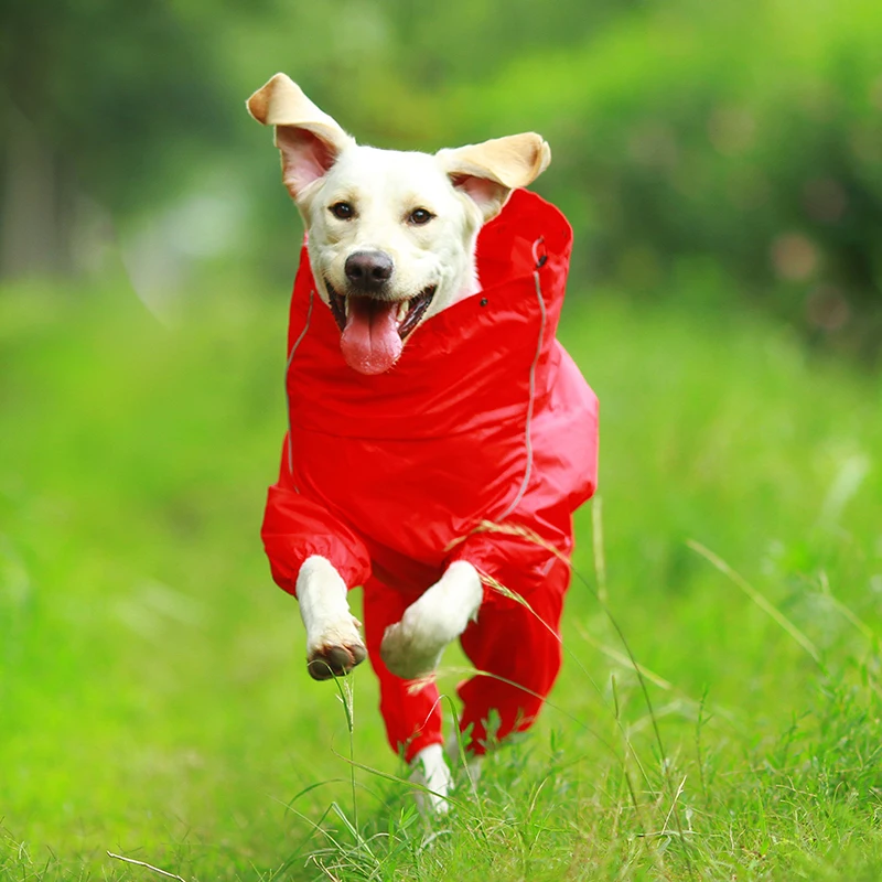 DogMEGA Reflective and Waterproof Raincoat for Dog