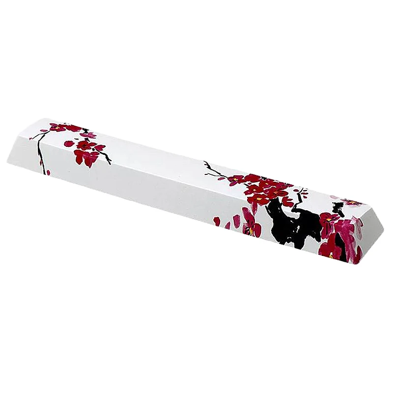 6.25U DIY Novelty Keycap Plum Blossom Spacebar Keycap Spacebar PBT Mechanical Keyboard 6.25U DIY Novelty Keycap Plum Blossom Spacebar Keycap Spacebar PBT Mechanical Keyboard