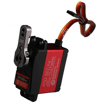 

25KG Digital Servo Full Metal Gear High Torque Waterproof for RC Car Crawler Robot Control Angle 180° -4Pcs