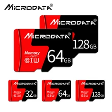 Oryginalna prawdziwa pojemność Micro SD 128GB 64G 32G 16G karta Micro SD SD TF karta pamięci Flash microSD na telefon tanie tanio HAOSHIDENG NONE Class 10 HH016G CN (pochodzenie) Tf micro sd card