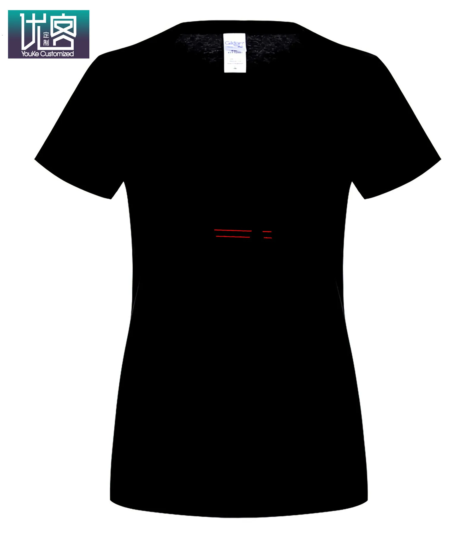 Herren футболка gti-schriftzug Rot эмблема с логотипом Golf 1 2 3 4 5 6 7 Авто Футболка Одежда популярная футболка с круглым вырезом - Цвет: women black
