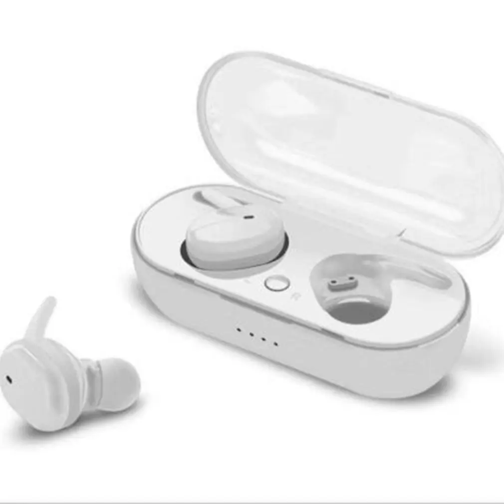 

Y30 Bluetooth Wireless Earphone 5.0 Sport Bluetooth Headset Earbuds Handfree Portable with Charging Box 3D Stereo Sound 3 Hours