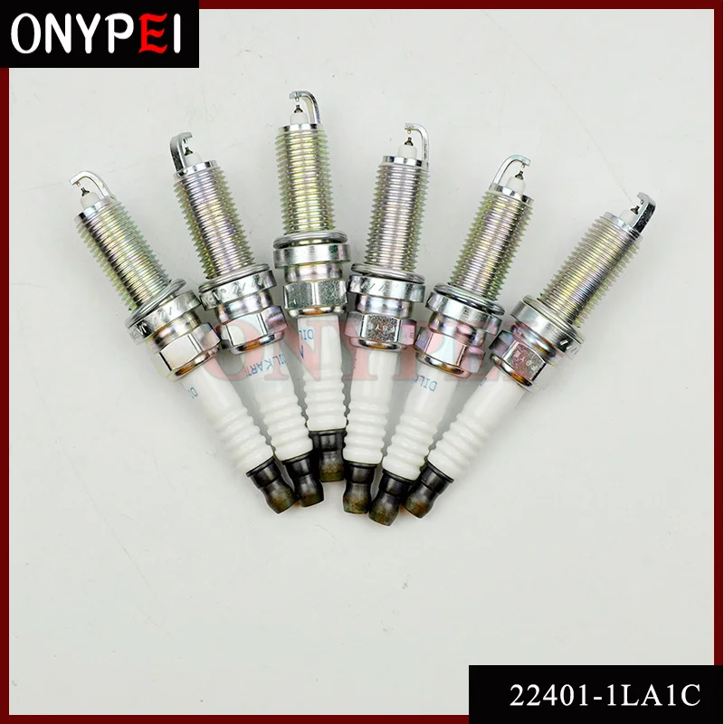 22401-1LA1C DILKAR7B11 двойная Свеча зажигания для Nissan Murano Pathfinder Teana 350 370 для Infiniti QX70 QX80 QX60 QX56 Q70L