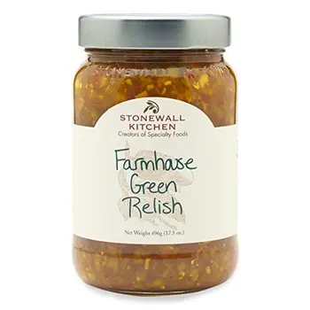 

Stonewall Kitchen Ferme relish vert, 17,5 oz Vert