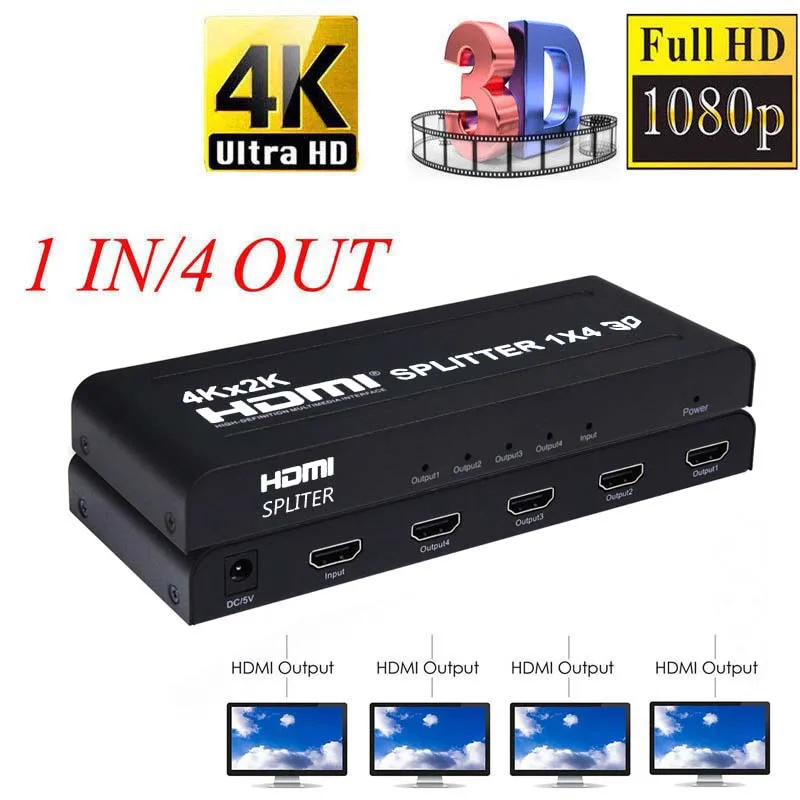Разветвитель HDMI 1x2 4K 1080P 30 Гц | Компьютеры и офис