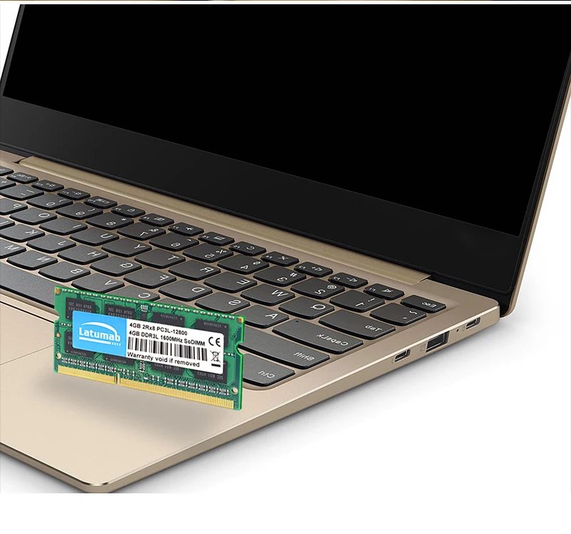 Latumab 4 ГБ 8 ГБ DDR3L1600mhz PC3L 12800 память для ноутбука ОЗУ SODIMM 204 шпильки ноутбук превосходного качества модуль SODIMM 1,35 в ram