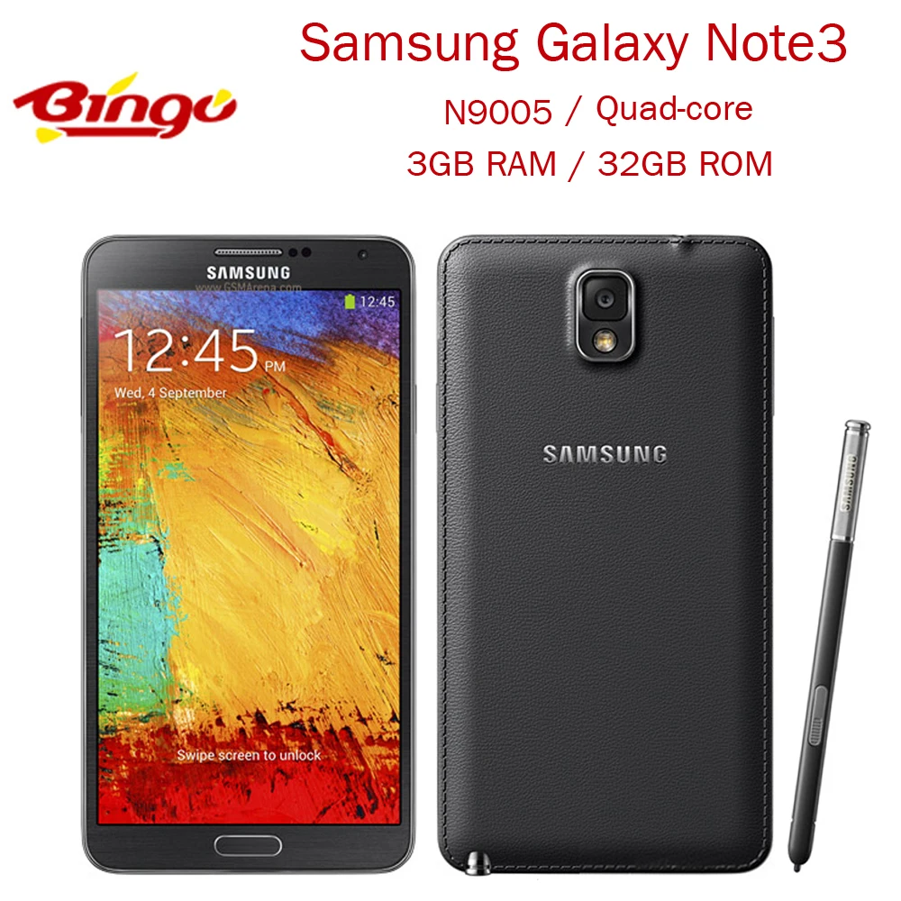 Samsung Galaxy Note 3 N9005 смартфон с 5 7 дюймовым дисплеем четырёхъядерным процессором Andriod