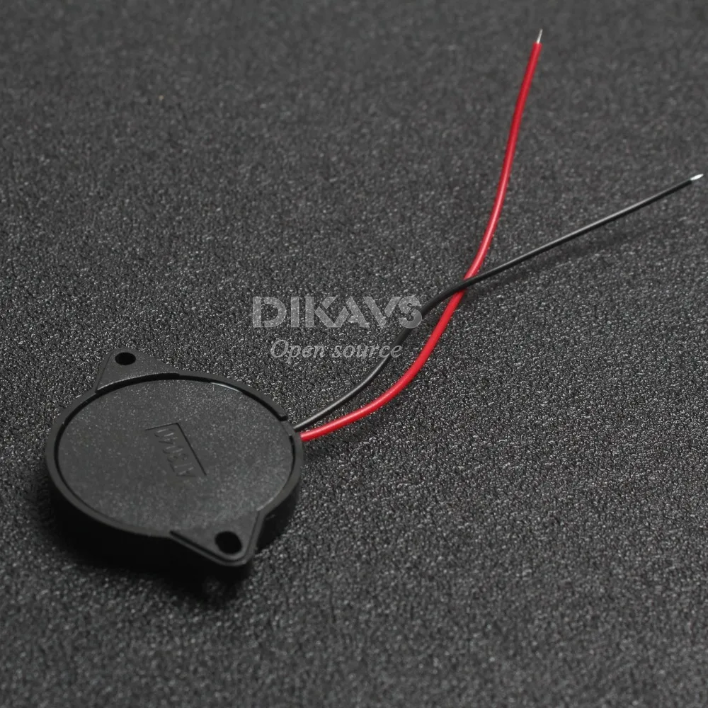 5 Шт Закрытый Пьезозуммер с проводами сирены 30x5 мм|piezo buzzer element|piezo buzzerpiezo element |