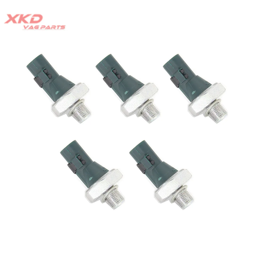 

5* 0.3-0.6 Bar Oil Pressure Sensor Switch Green Fit For VW Golf Sharan Jetta Passat Tiguan AUDI A3 A4 A5 Skoda Octavia Seat Leon